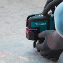 Makita SK106DNAX 12 Volt 2.0Ah CXT Cordless Self-Leveling 4 Point Red Laser Kit Tools & Equipment 16 Makita SK106DNAX 12 Volt 2.0Ah CXT Cordless Self-Leveling 4 Point Red Laser Kit Tools & Equipment