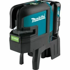 Makita SK106GDNAX 12 Volt CXT Cordless Self-Leveling 4 Point Green Laser Kit Tools & Equipment