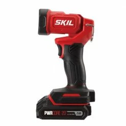 Skil CB739601 20V 4-Tool Combo Kit - Drill,Impact Driver,Reciprocating Saw,Light