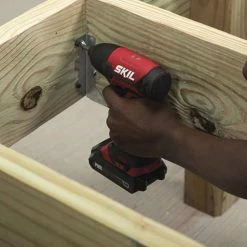 Tools & Equipment Skil ID572702 20V 1/4 Inch Hex Impact Driver Kit With PWRCORE Lithium Battery