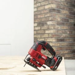 Skil JS820302 20V 7/8 Inch Stroke Length Orbital Jig Saw Kit PWRCORE Battery Tools & Equipment