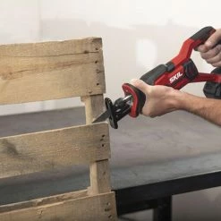 Tools & Equipment Skil RS582902 20V Compact Reciprocating Saw Kit With PWRCORE Lithium Battery