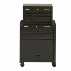 Stanley STST22656BK 26-Inch 100-Series 5-Drawer Storage Tool Center - Black Tools & Equipment