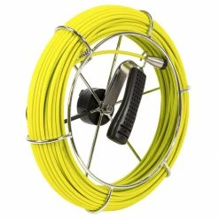 Video Snake SWJ-3188DTX 130' Pipe Inspection Color LED Camera W/ Transmitter Tools & Equipment