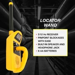 Tools & Equipment Video Snake SWJ-512R 512hz Reciever Locater Transmitter Wand 14 Tools & Equipment Video Snake SWJ-512R 512hz Reciever Locater Transmitter Wand