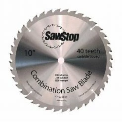 Saw Stop SawStop CNS-07-148 40 Teeth Combination Circular Saw Table Blade Power Tools
