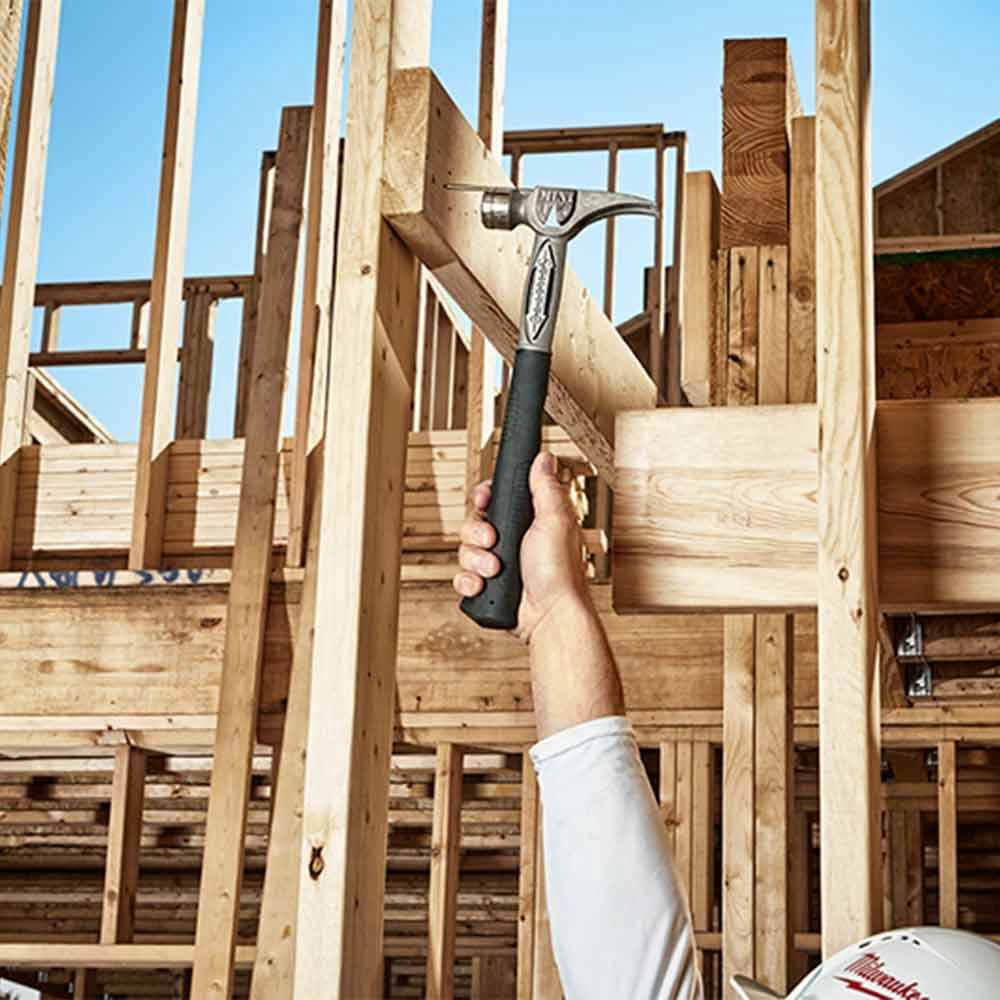 Tools & Equipment Stiletto TBM14RSS 16-Inch 14-Oz TiBone Mini Smooth/Straight Face Framing Hammer 5 Tools & Equipment Stiletto TBM14RSS 16-Inch 14-Oz TiBone Mini Smooth/Straight Face Framing Hammer