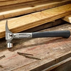 Tools & Equipment Stiletto TBM14RSS 16-Inch 14-Oz TiBone Mini Smooth/Straight Face Framing Hammer 11 Tools & Equipment Stiletto TBM14RSS 16-Inch 14-Oz TiBone Mini Smooth/Straight Face Framing Hammer