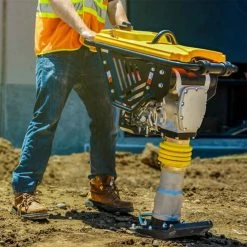 Tomahawk Power JX60H 3 HP Vibratory Rammer Tamper With Honda GX100 Engine 3350 Lbs/ft