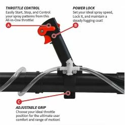 Tomahawk Power TMD14 2 HP 3.7 Gallon Turbo Boosted Pest Control Backpack Sprayer Outdoor Sprayers