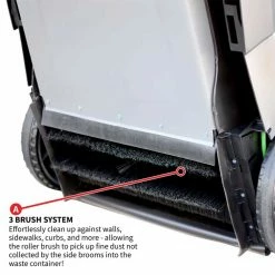 Tools & Equipment Tomahawk Power TOS38 38" Walk Behind Push Sweeper W/ Triple Power Side Brooms 19 Tools & Equipment Tomahawk Power TOS38 38