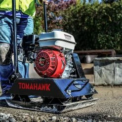 Tools & Equipment Tomahawk Power TPC80H 5.5 HP GX160 Honda Vibratory Plate Soil Compactor Tamper 13 Tools & Equipment Tomahawk Power TPC80H 5.5 HP GX160 Honda Vibratory Plate Soil Compactor Tamper