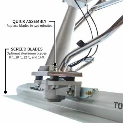 Tools & Equipment Tomahawk Power TVSA-H + TSB14-P 14ft Blade 1.8 HP GX35 Honda Power Screed Tool