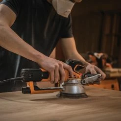 Triton TGEOS 500W 6 In Geared Orbital Sander