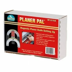 Shop Fox W1216A 2-1/4 Inch - 4 Inch Planer Pal Knife Setting Jig, Standard - 2pc Tools & Equipment