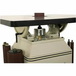 Sanders Shop Fox W1686 1 Hp Oscillating Spindle Sander Cabinet Style With Table Inserts