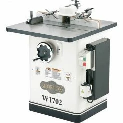 Shop Fox W1702 3 H.P. Shaper W/ 3" Spindle Travel And 5-1/2" Max Spindle Opening