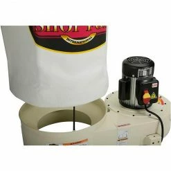 Tools & Equipment Shop Fox W1727 1 Hp 800 Cfm Portable Dust Collector 9