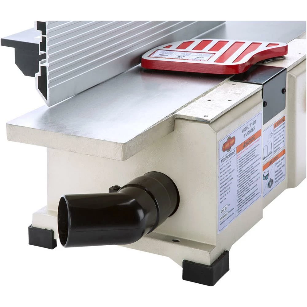 Tools & Equipment Shop Fox W1829 6" Benchtop Jointer 10,000 Rpm 2-Knife Cutterhead 20000 Cuts/M 5 Tools & Equipment Shop Fox W1829 6" Benchtop Jointer 10,000 Rpm 2-Knife Cutterhead 20000 Cuts/M
