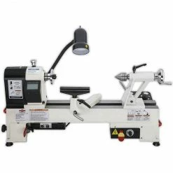 Shop Fox W1836 12" X 15" Benchtop Wood Lathe With Variable-Speed Spindle Control