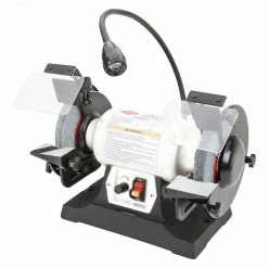 Shop Fox W1839 6-Inch 4450-Rpm Dual Variable-Speed Aluminum-Oxide Grinder