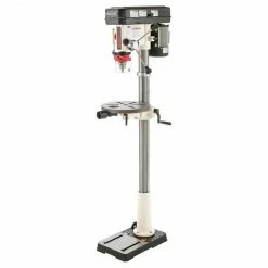 Tools & Equipment Shop Fox W1848 13-1/4-Inch 110-Volt 3/4-Hp Oscillating Floor Model Drill Press