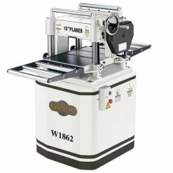 Shop Fox W1862 240 Volt 15 Inch 3 Hp Single Phase Three Knife Stationary Planer Tools & Equipment