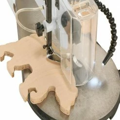 Tools & Equipment Shop Fox W1870 18 Inches VS Scroll Saw With LED And Rotary Tool Kit