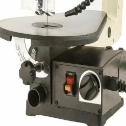 Tools & Equipment Shop Fox W1870 18 Inches VS Scroll Saw With LED And Rotary Tool Kit