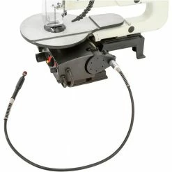 Shop Fox W1872 16 Inches VS Scroll Saw With Foot Switch