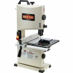 Shop Fox W1878 1/3 HP 9" Singe Phase Benchtop Bandsaw W/ LED Work Light Tools & Equipment