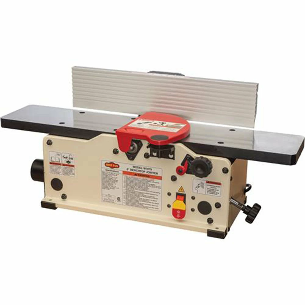 Shop Fox W1879 6" Benchtop Jointer W/ Aluminum Fence 4 Shop Fox W1879 6" Benchtop Jointer W/ Aluminum Fence