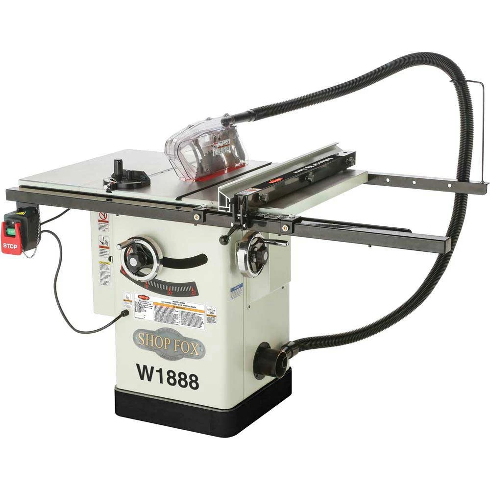Shop Fox W1888 10" Heavy Duty High Performance Hybrid Table Saw W/ Riving Knife Tools & Equipment 3 Shop Fox W1888 10" Heavy Duty High Performance Hybrid Table Saw W/ Riving Knife Tools & Equipment