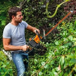 Worx WG284 40 Volt 24 Inch Power Share Dual Action Cordless Hedge Trimmer Kit Lawn & Outdoor Power