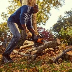 Worx WG384 40 Volt 14 Inch Power Share Quick-Stop Brake Cordless Chainsaw Kit Lawn & Outdoor Power