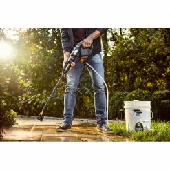 Lawn & Outdoor Power Worx WG644 40 Volt 450 Psi Multi Nozzle Hydroshot Portable Power Cleaner Kit