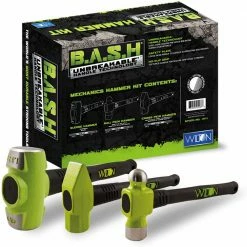 Tools & Equipment WILTON 11111 B.A.S.H Mechanics Hammer Kit W/ 20412, 33214, 30216