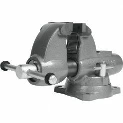 Tools & Equipment Wilton 28825 3-1/2" Combo Pipe/Bench Jaw Round Channel Vise W/ Swivel Base