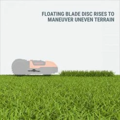 WORX WR147 20V LANDROID M 1/4 Acre Cordless Robotic Lawn Mower 4.0AH Kit