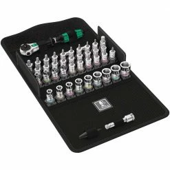 Tools & Equipment Wera 05003755001 8100 SA All-in Zyklop Speed Metric Ratchet Set - 42 PC
