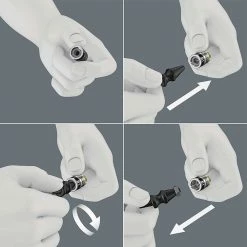 Tools & Equipment Wera 05003755001 8100 SA All-in Zyklop Speed Metric Ratchet Set - 42 PC