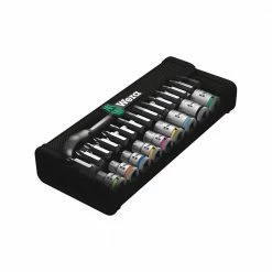 Wera 05004017001 8100 SA Zyklop 1/4" Heavy Duty Metal Metric Ratchet Set - 28 PC Tools & Equipment 14 Wera 05004017001 8100 SA Zyklop 1/4