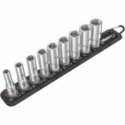 Wera 05004545001 Belt B 3/8" Drive Deep Durable Socket Set - 9 PC Tools & Equipment