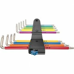 Wera 05022689001 3967/9 TX SXL Multicolour HF Stainless L-Key Set - 9 PC Tools & Equipment