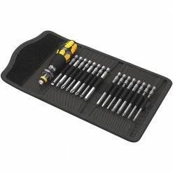 Tools & Equipment Wera 05051043001 Kraftform Kompakt 60 ESD Robust Screwdriver Set - 17 PC