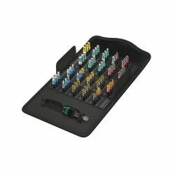 Wera 05057441001 Bit-Safe BiTorsion Bit Set W/ Color Coding - 61 PC Tools & Equipment