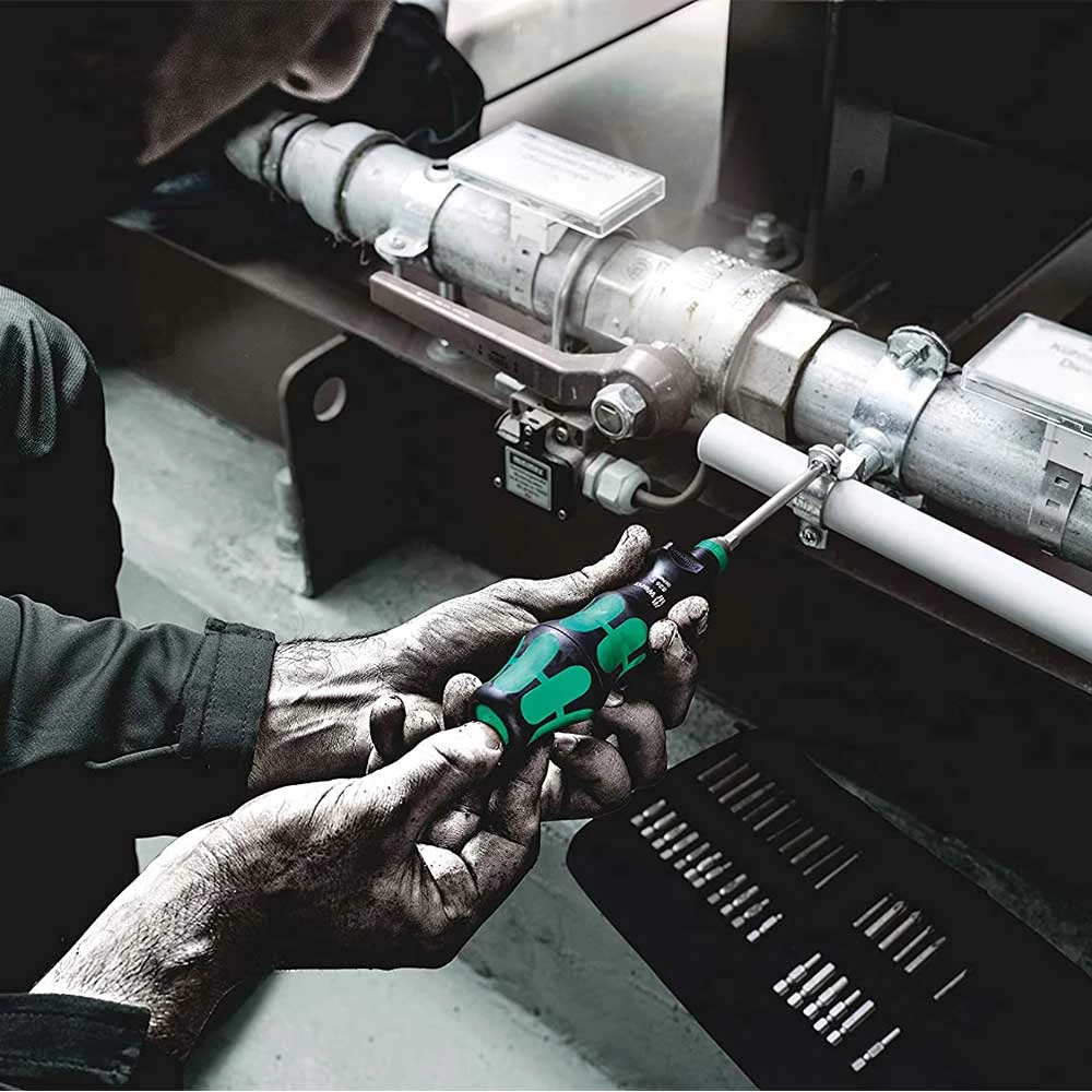 Wera 05057483001 Kraftform Kompakt Turbo Imperial Screwdriver Set - 19 PC 5 Wera 05057483001 Kraftform Kompakt Turbo Imperial Screwdriver Set - 19 PC