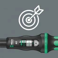 Wera 05075604001 Click-Torque A 5 Torque Wrench W/ Reversible Ratchet 2.5-25 Nm Tools & Equipment