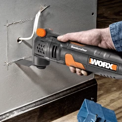 WORX WX679L.1 Oscillating Multi Tool W/ Universal Fit System 29 Accessories