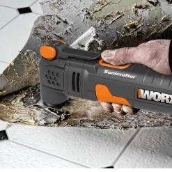 WORX WX679L.1 Oscillating Multi Tool W/ Universal Fit System 29 Accessories